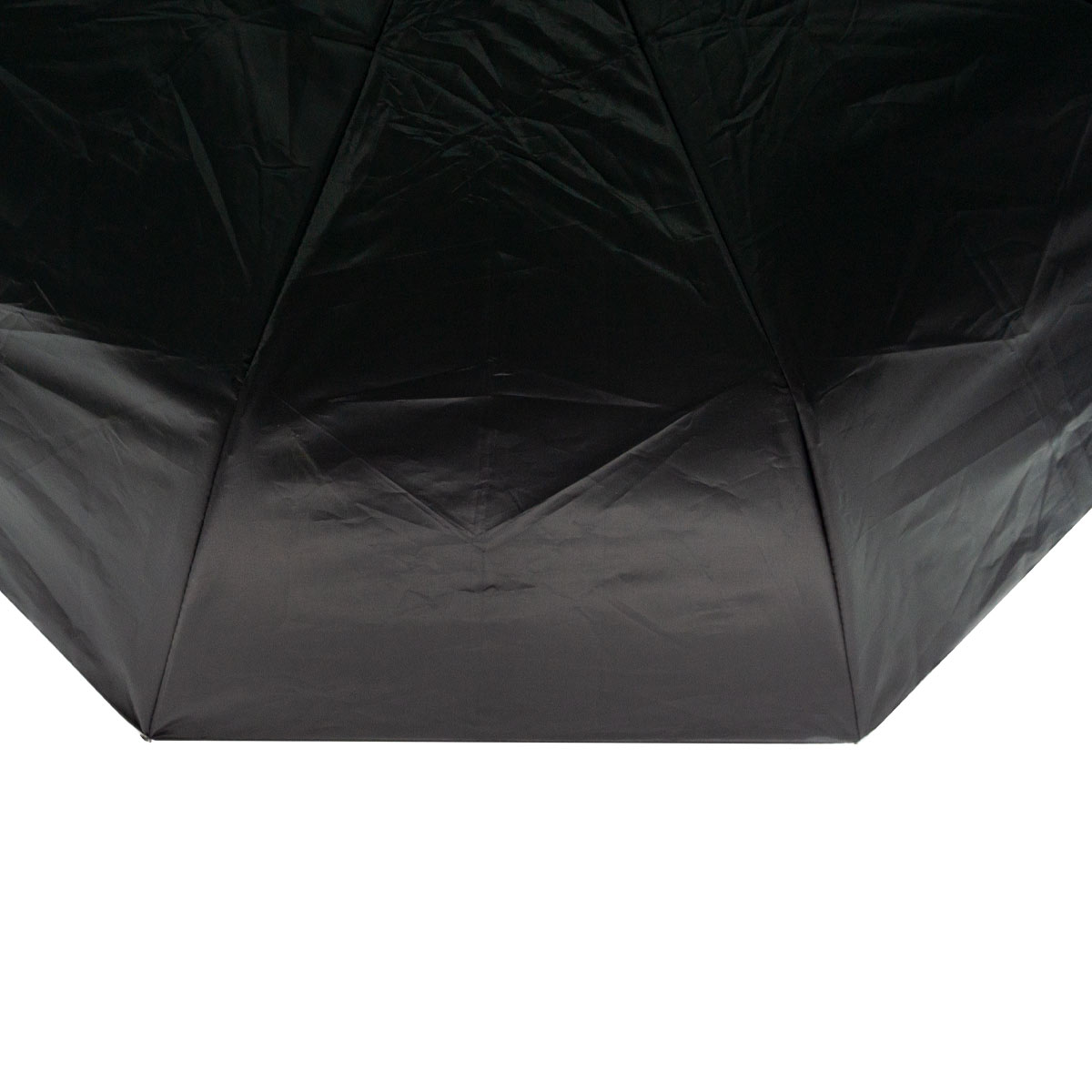 PARAGUAS SOMBRILLA  AUTOMATICO RETRACTIL DE BOLSILLO DOBLE CAPA CON PROTECCIÓN ANTI RAYOS UV -  COLOR NEGRO J CALLI