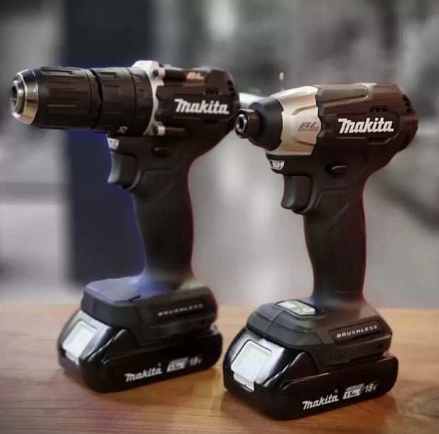 Rotomartillo 1/2 Y Atornillador 1/4 Hex Brushless 18v Makita