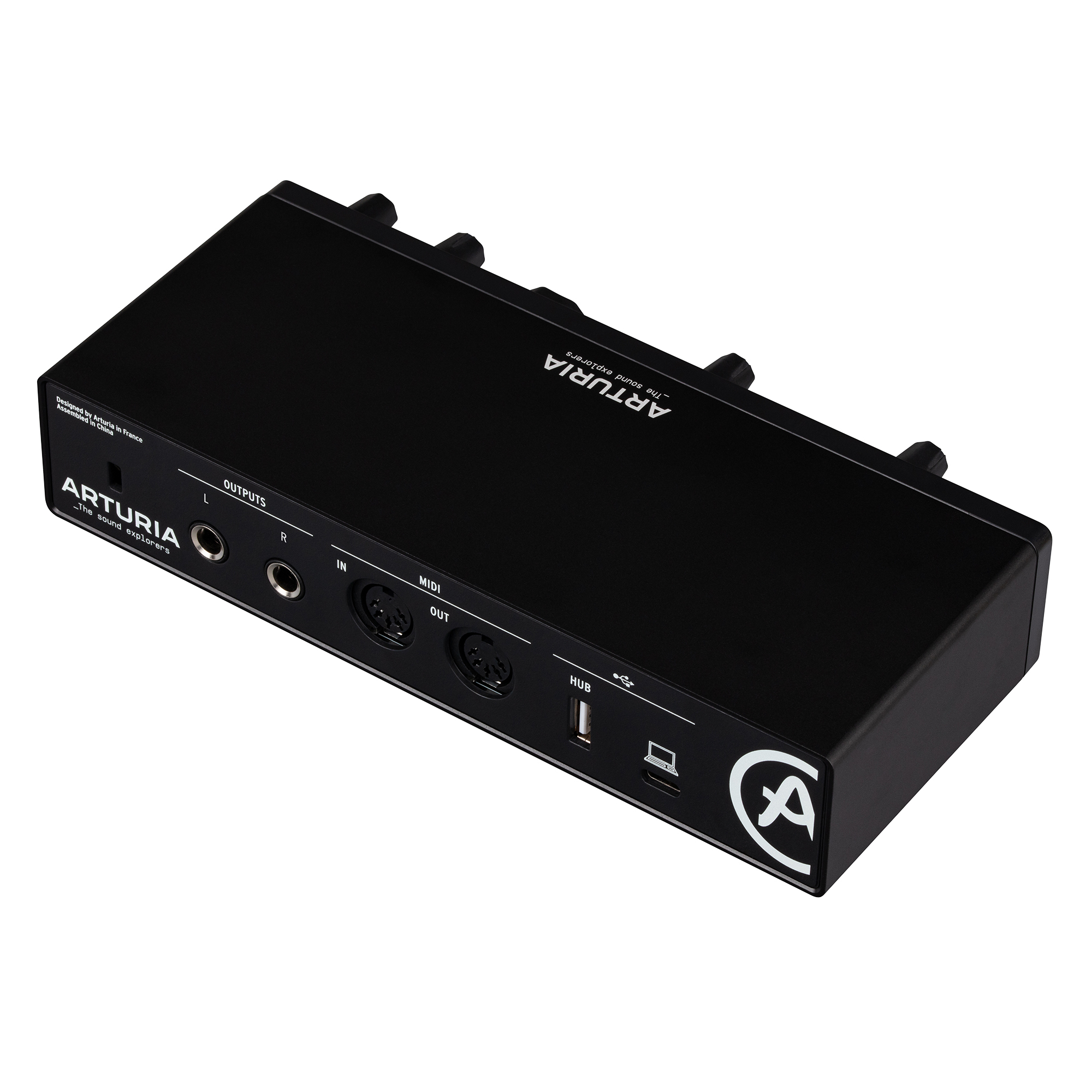 Interface de audio portable Arturia MiniFuse 2 Black