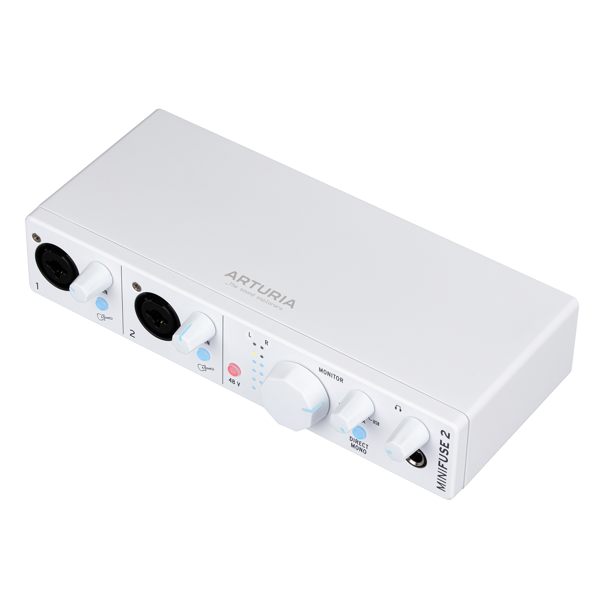 Interface de audio portable Arturia MiniFuse 2 White