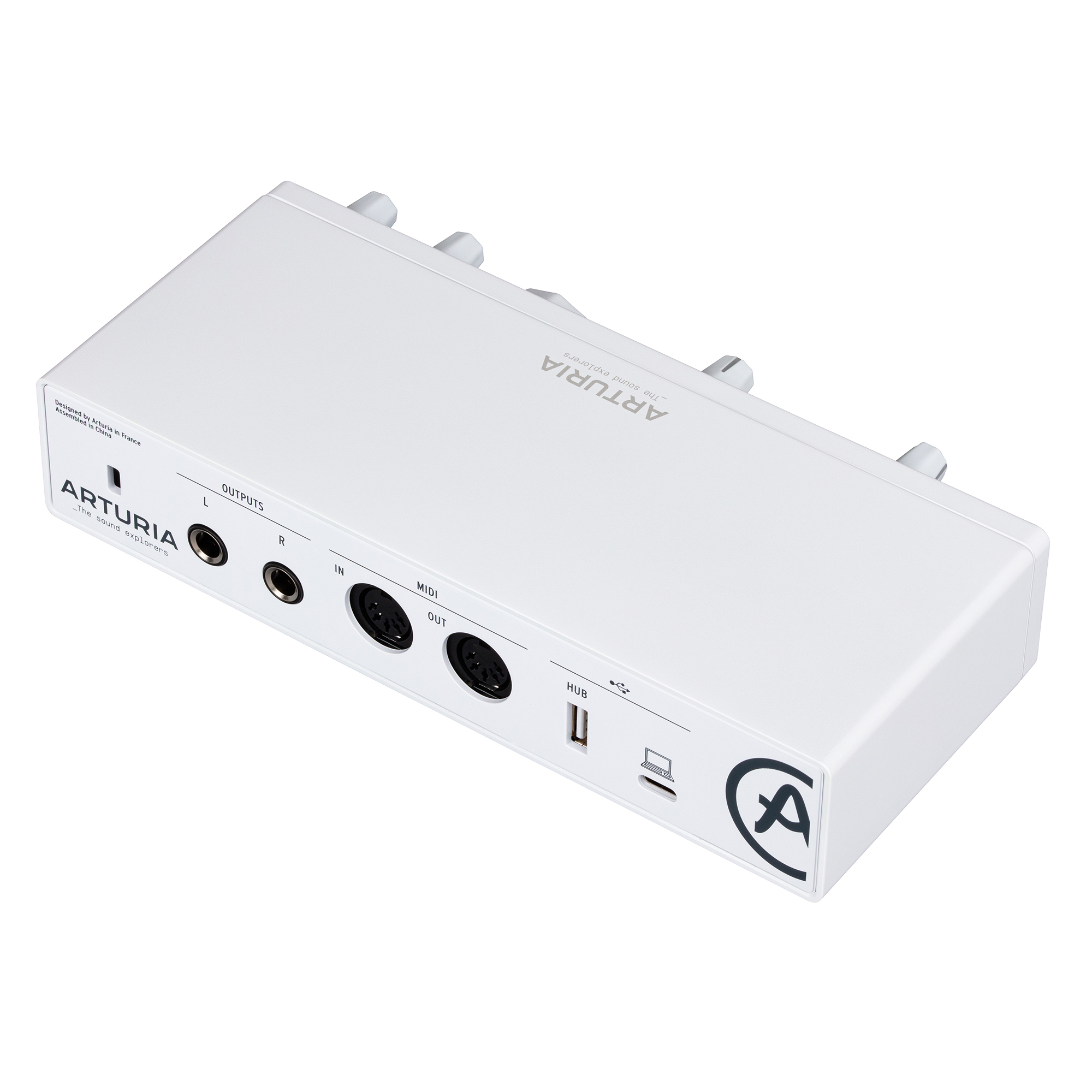 Interface de audio portable Arturia MiniFuse 2 White