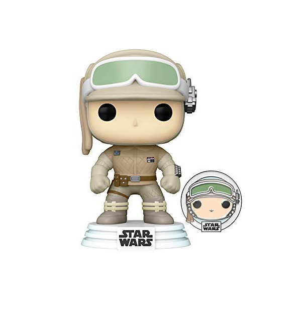 Luke Skywalker (hoth) 34 Exclusivo con Pin Star Wars Funko Pop