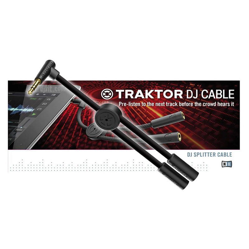 Cable divisor de audio de alta calidad Native Instruments Traktor DJ Cable