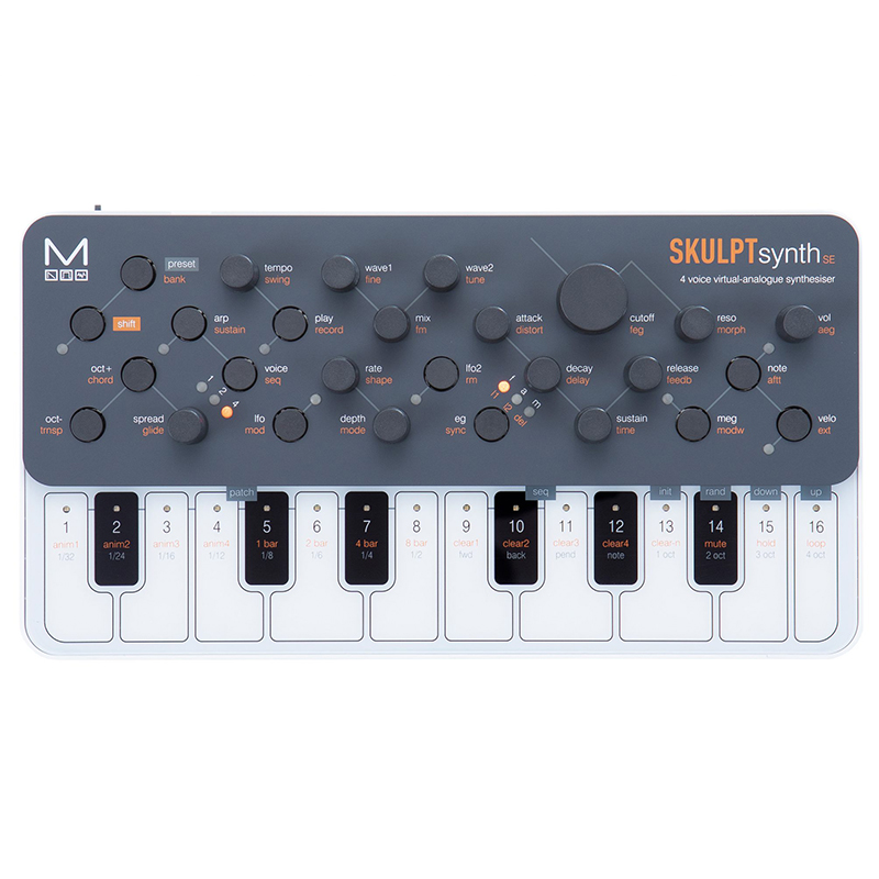 Sintetizador analógico virtual de 4 voces Modal Electronics SKULPT synth SE
