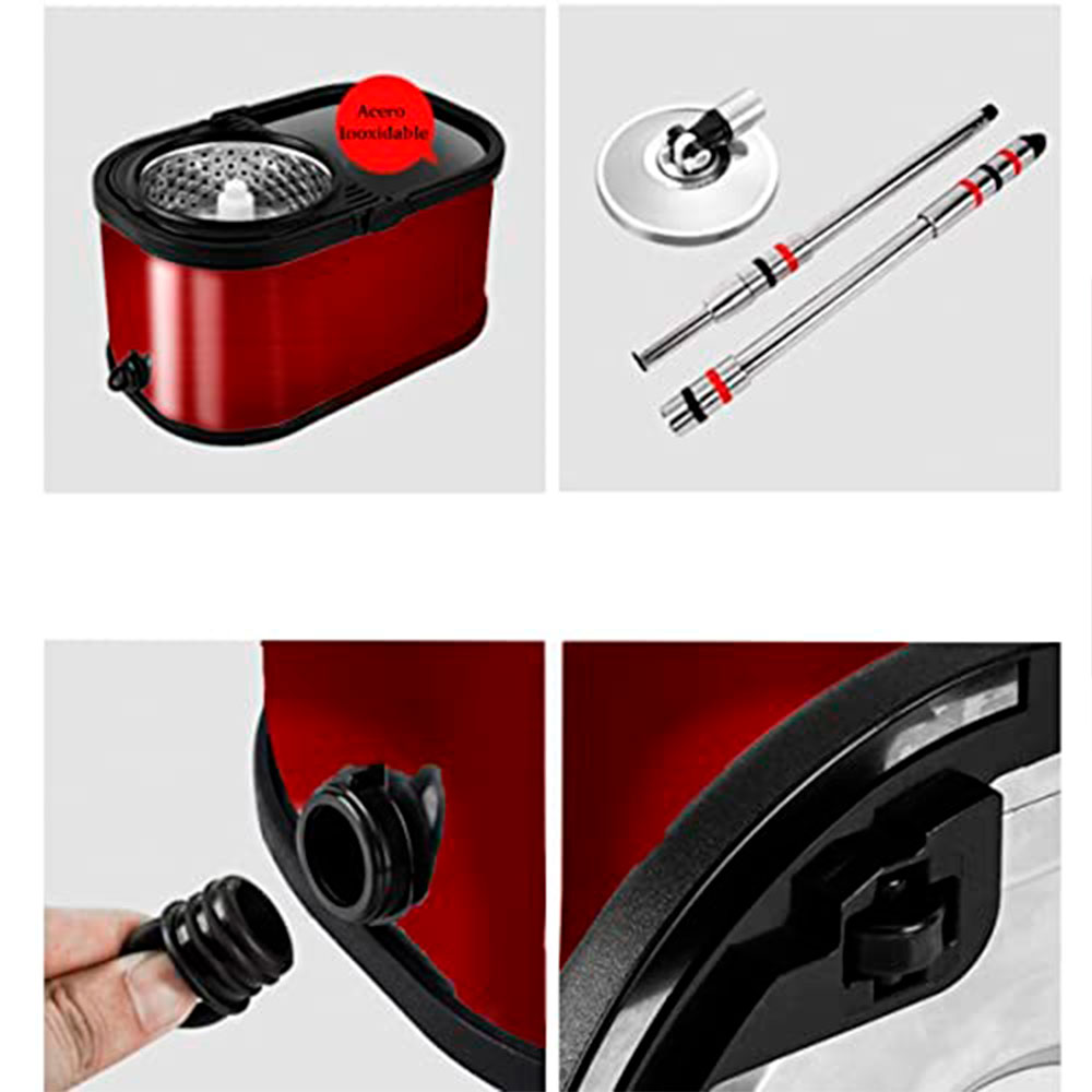 Cubeta Para Trapear Con Exprimidor Multiusos Todos Los Pisos.