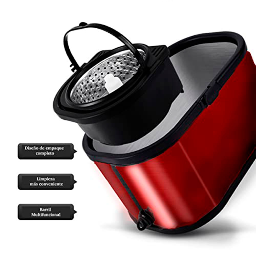 Cubeta Para Trapear Con Exprimidor Multiusos Todos Los Pisos.