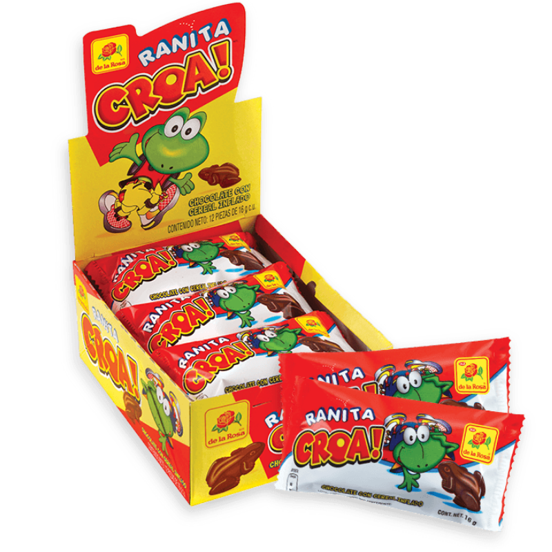 CHOCOLATE RANITA CROA 12 PIEZAS