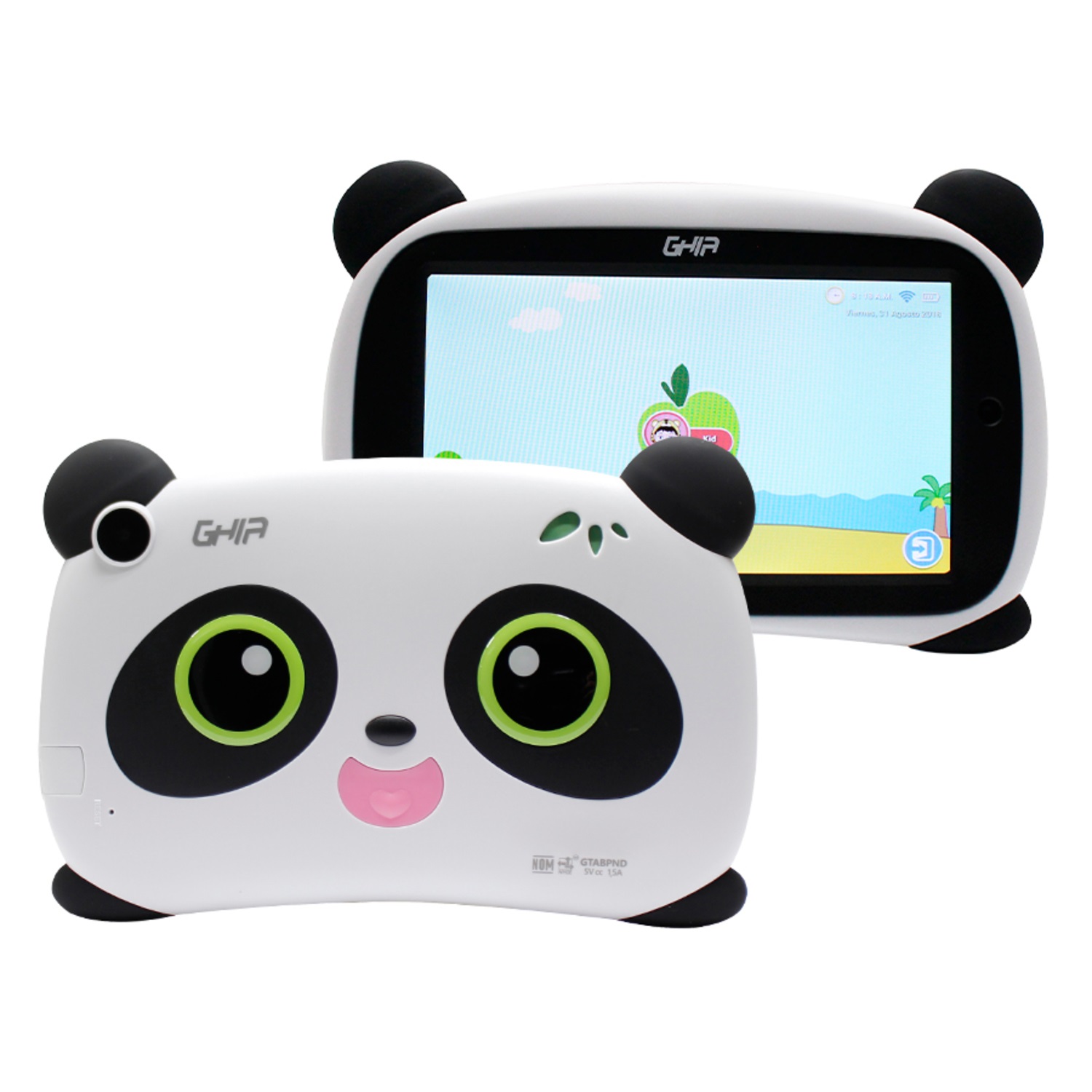 Tablet GHIA Panda GPND133V 7 Pulgadas Procesador A133 1GB RAM 16GB Almacenamiento Cámara Android 11