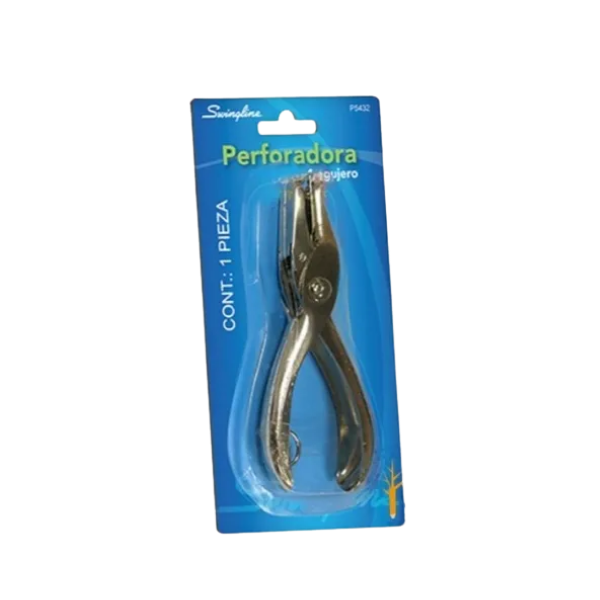 Perforadora De 1 Orificio, Swingline Metalica 