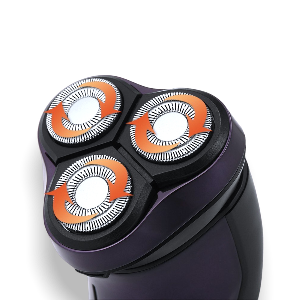 Afeitadora para hombres FLYCO Wet Dry Eléctrica Morado