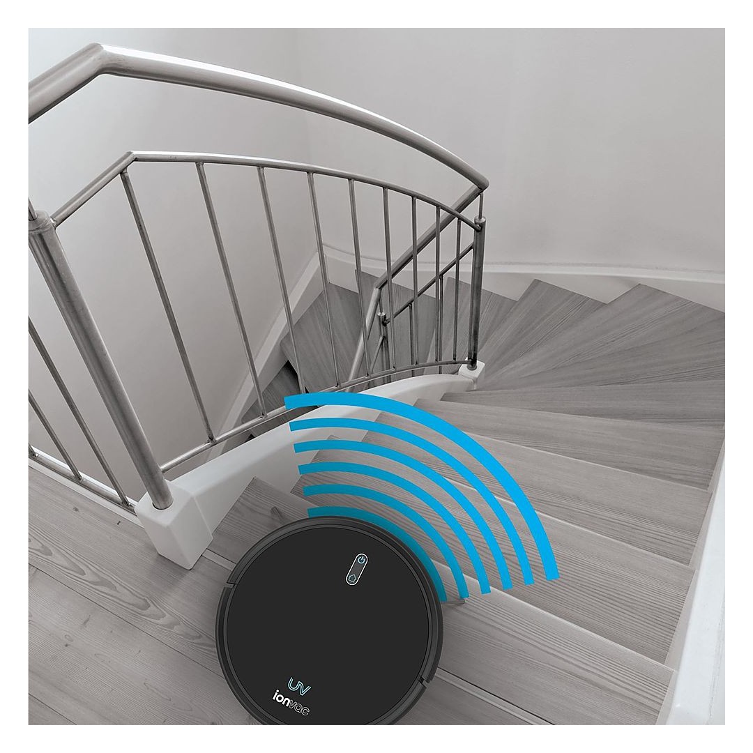 Aspiradora Ionvac Ultra Clean-con Mapeo Inteligente Y Luz Uv Desinfectante Negro