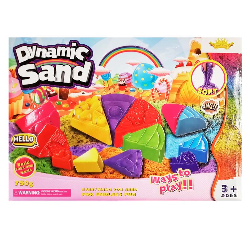 Arena Mágica Moldea Magic Sand Niños  , mar pastel de 750g
