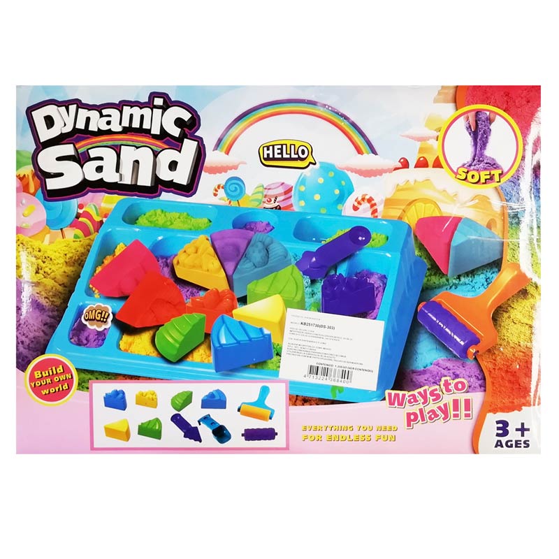 Arena Mágica Moldea Magic Sand Niños  , mar pastel de 750g