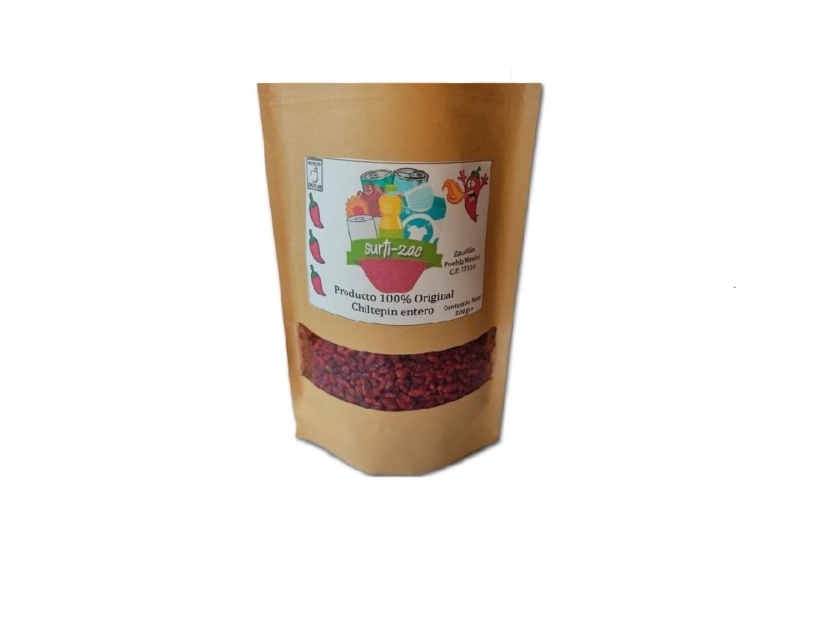 500 Gramos De Chile Chiltepín Entero