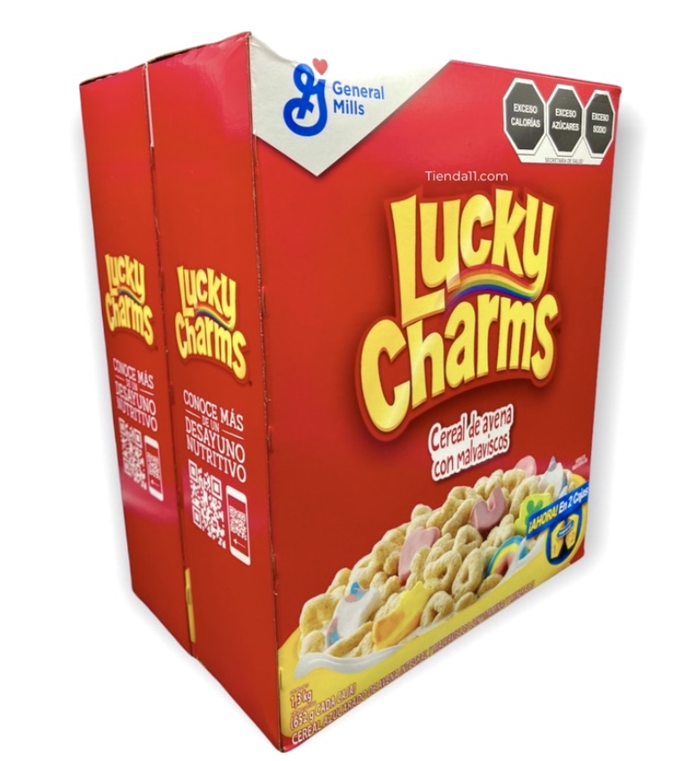 Cereal Lucky Charms 2 pack 1.3 kg total 