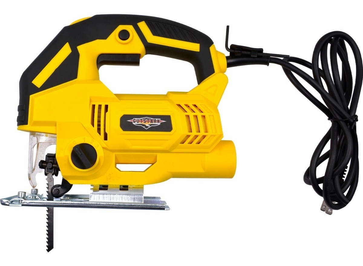 Sierra Caladora 6 Velocidades 710 W Guia de Corte 3000 Rpm Luz Led + Kit Seguetas