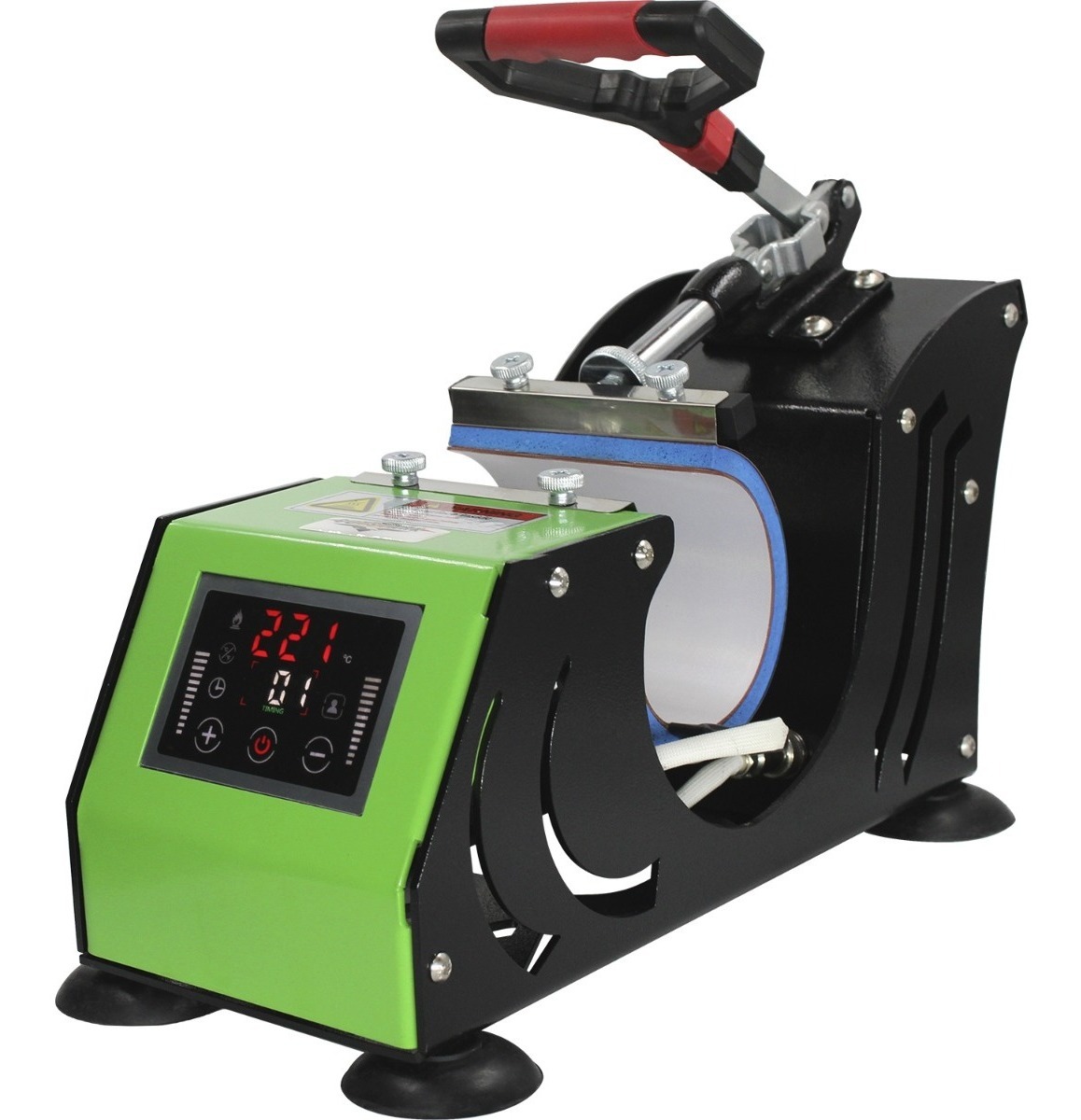 Maquina Sublimacion Plancha Sublimadora Semiautomatica Tazas Botellas Termos