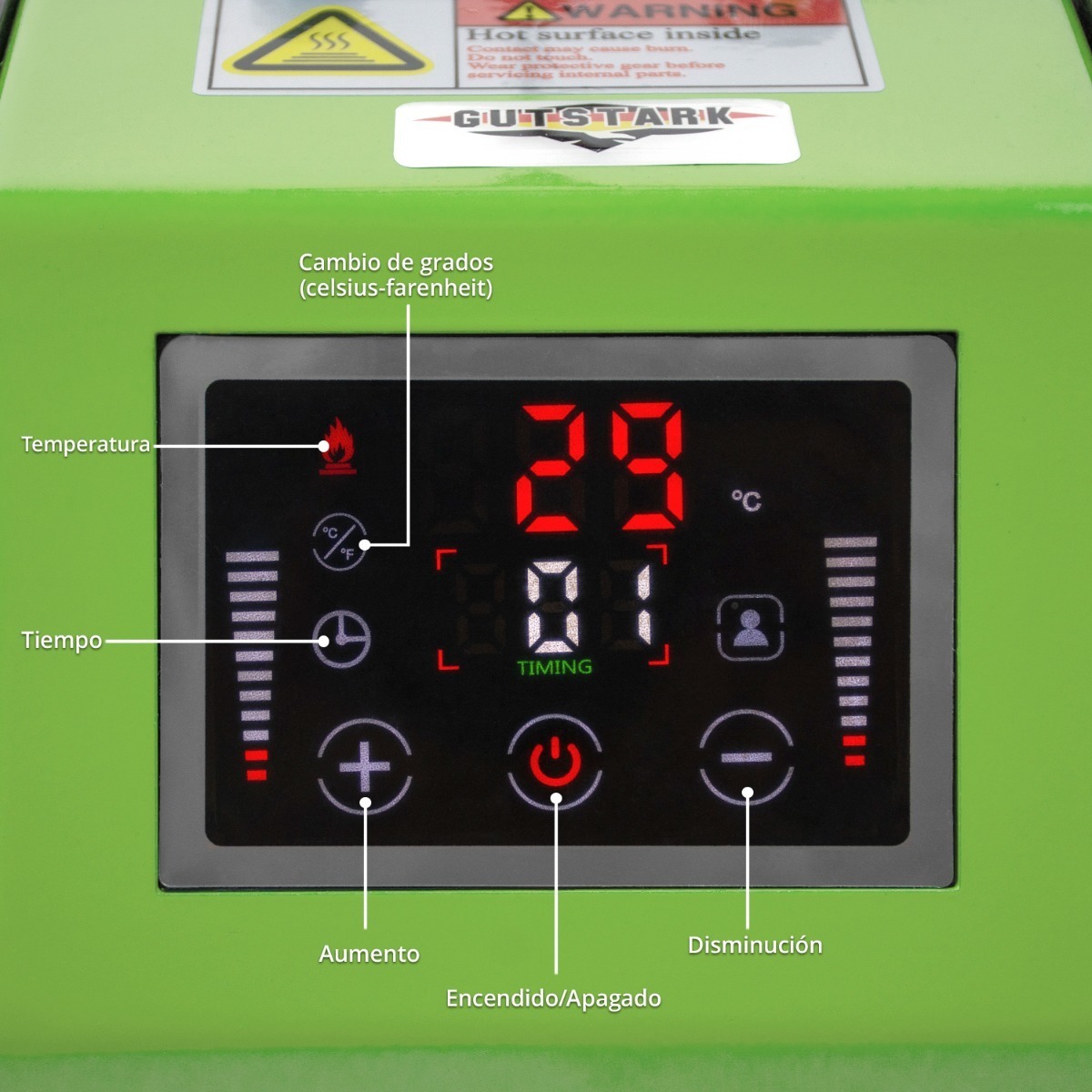 Maquina Sublimacion Plancha Sublimadora Semiautomatica Tazas Botellas Termos