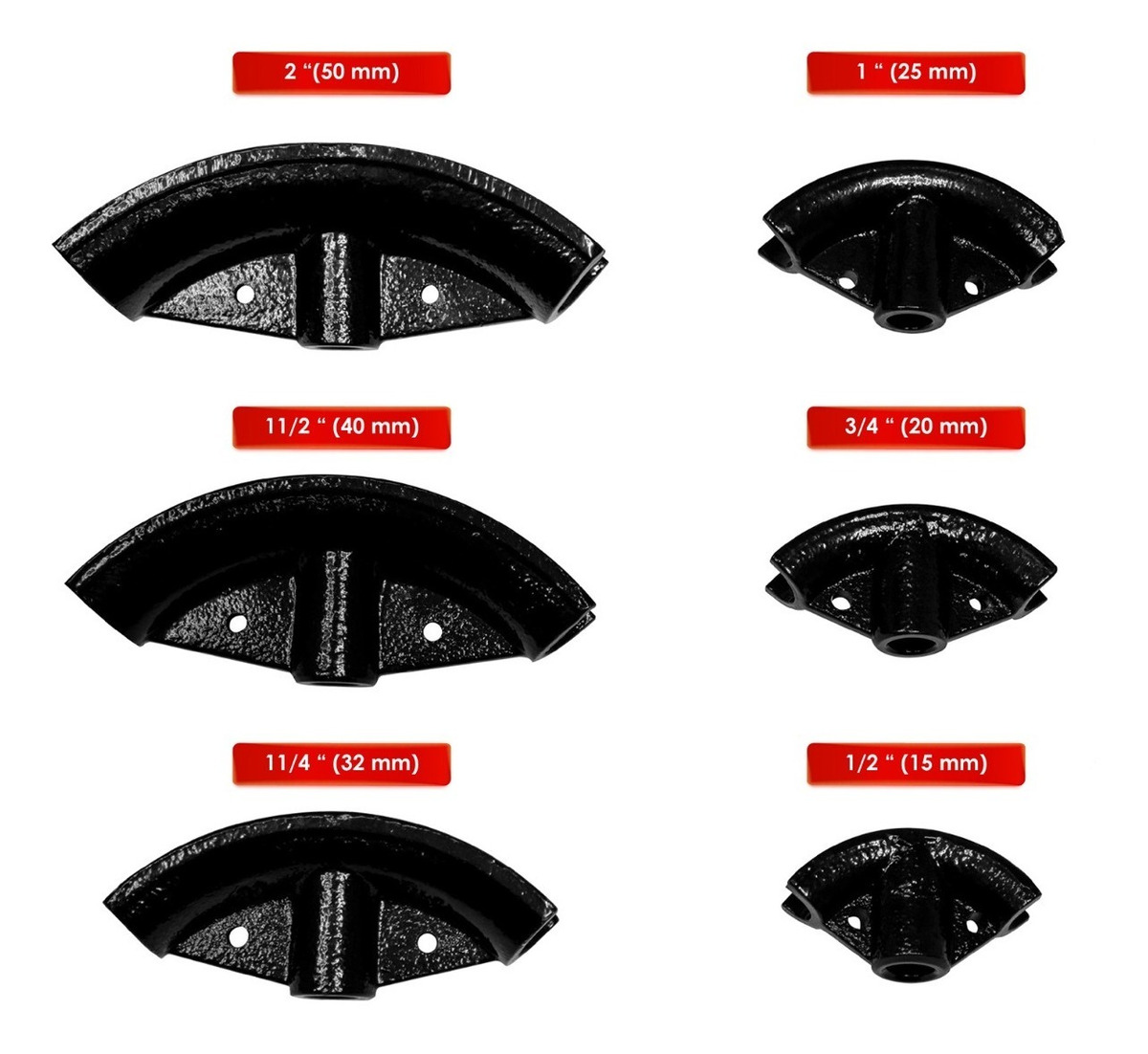 Dobladora Tubo Manual Hidraulica 12 T Industrial 1/2 A 22 In