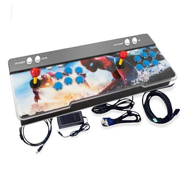 Consola Tablero Arcade Pandora 5 Wifi 32Gb 6 Mil Juegos Spiderman