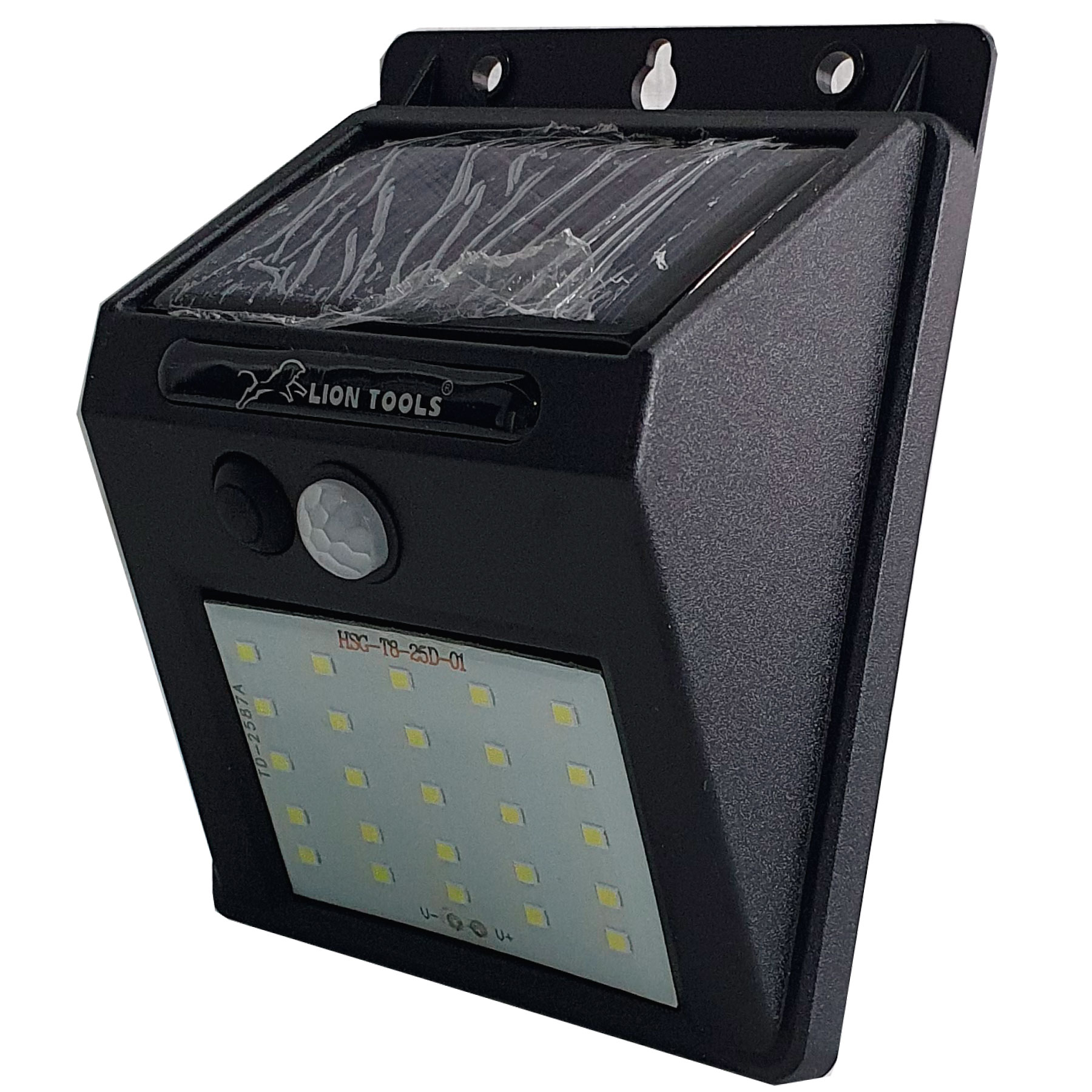 Lampara Arbotante Led 2 W Sensor 150 L Exterior Interior LionTools 2870