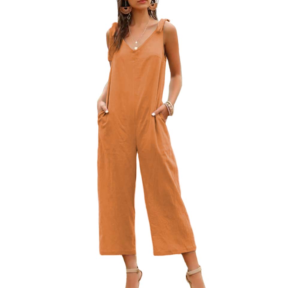 Jumpsuit basico con bolsas