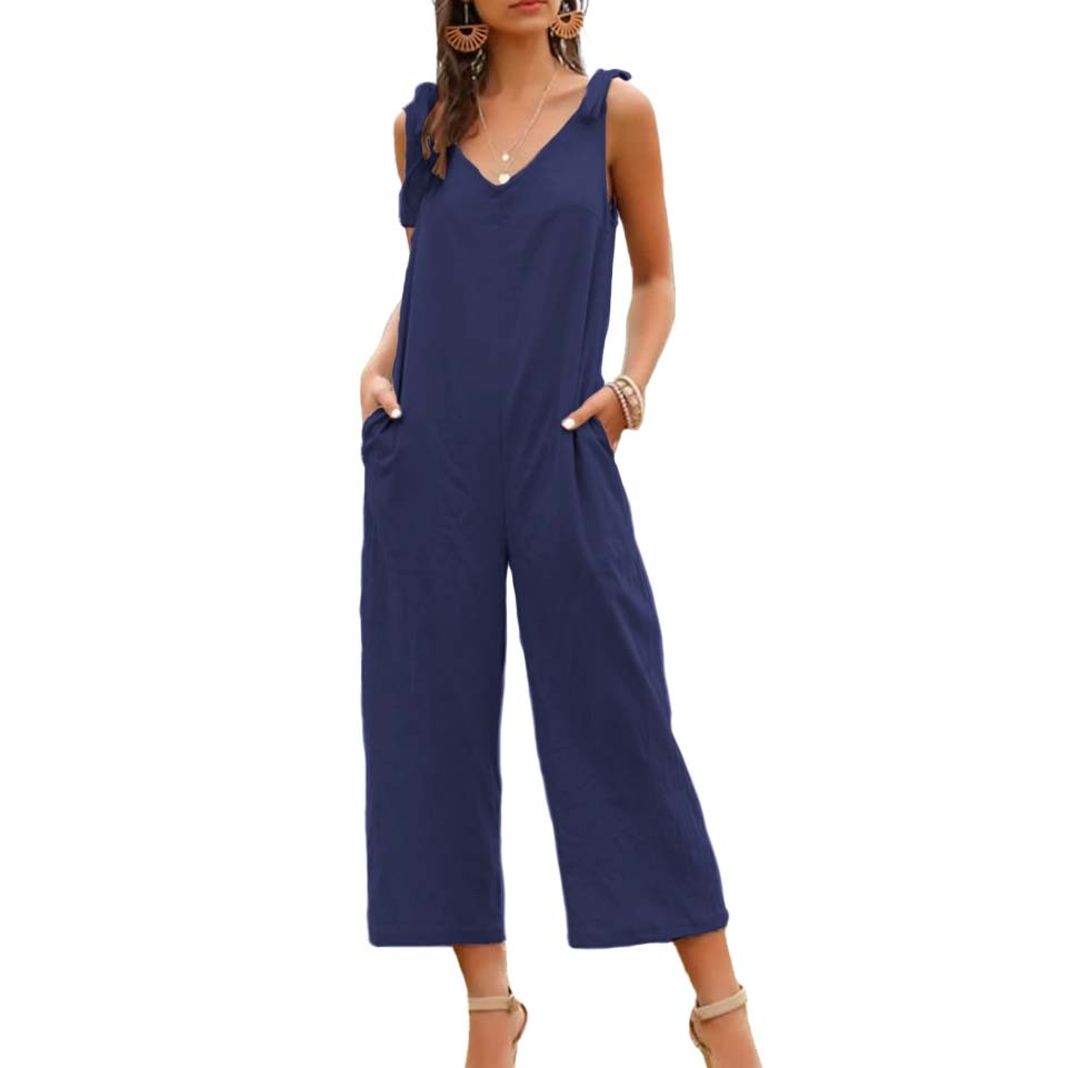 Jumpsuit basico con bolsas