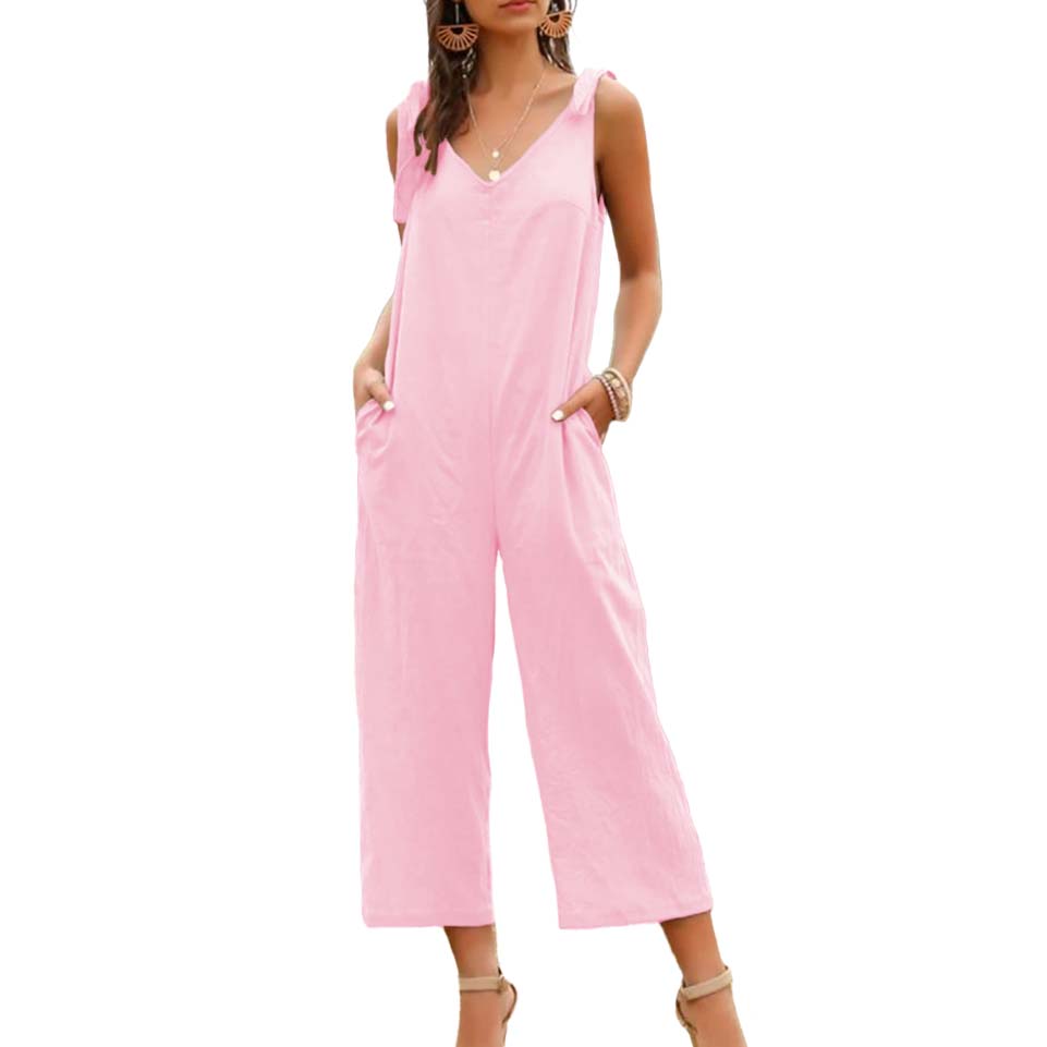 Jumpsuit basico con bolsas