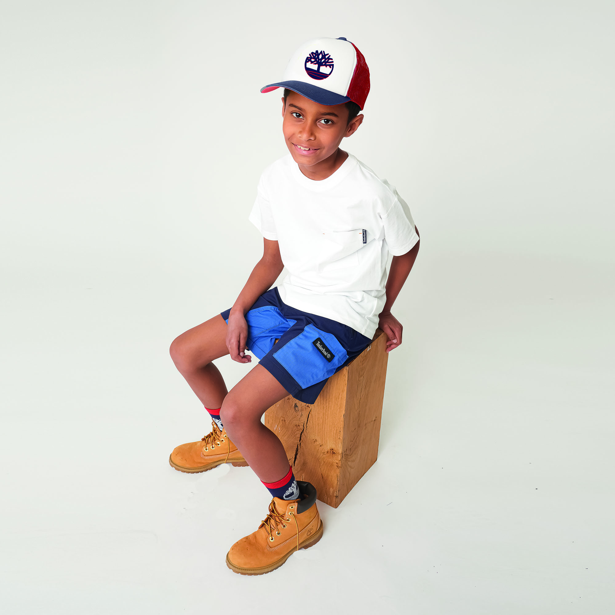 Niños con timberland hot sale