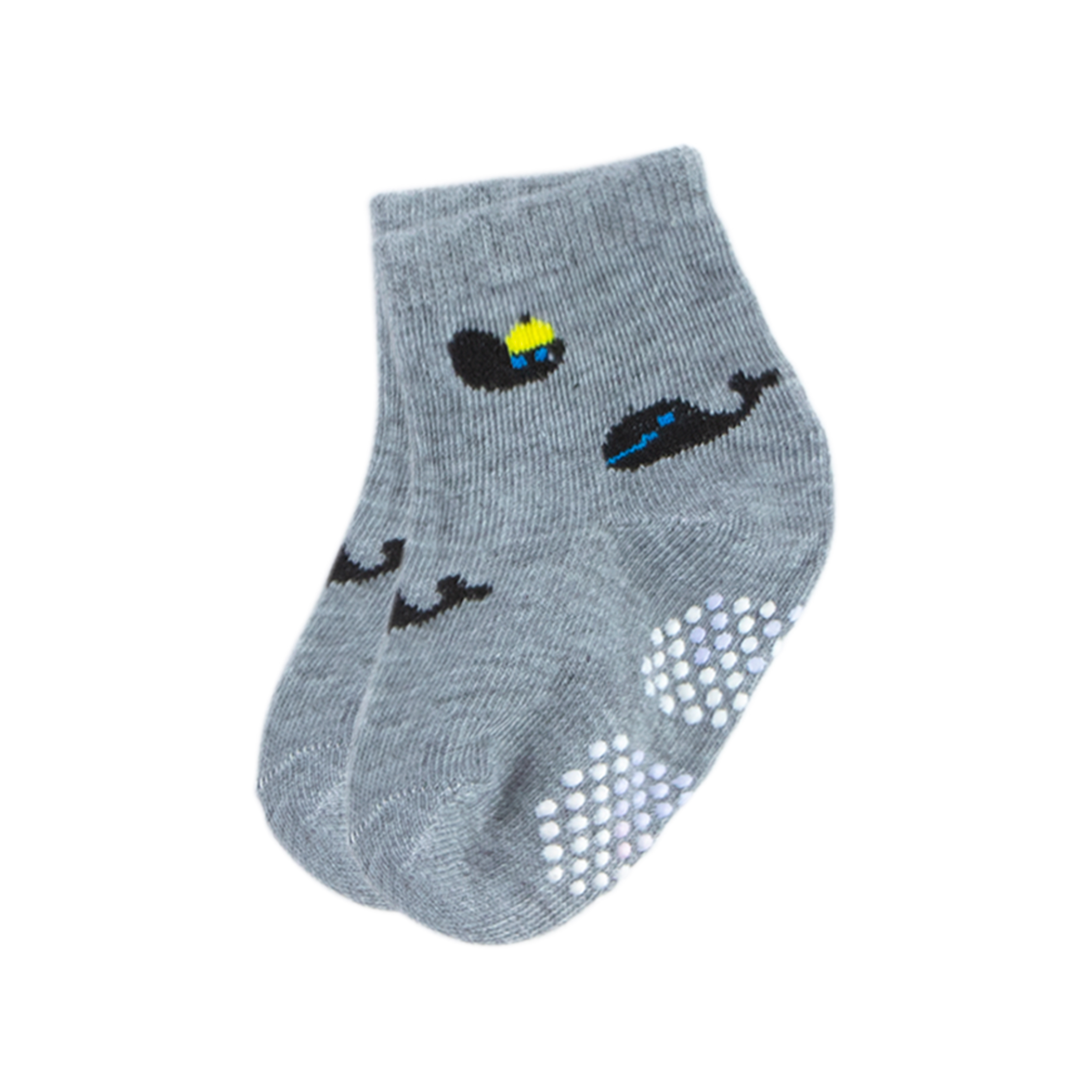 Calcetines De Algodón Antideslizante Para Bebé 12 Pares