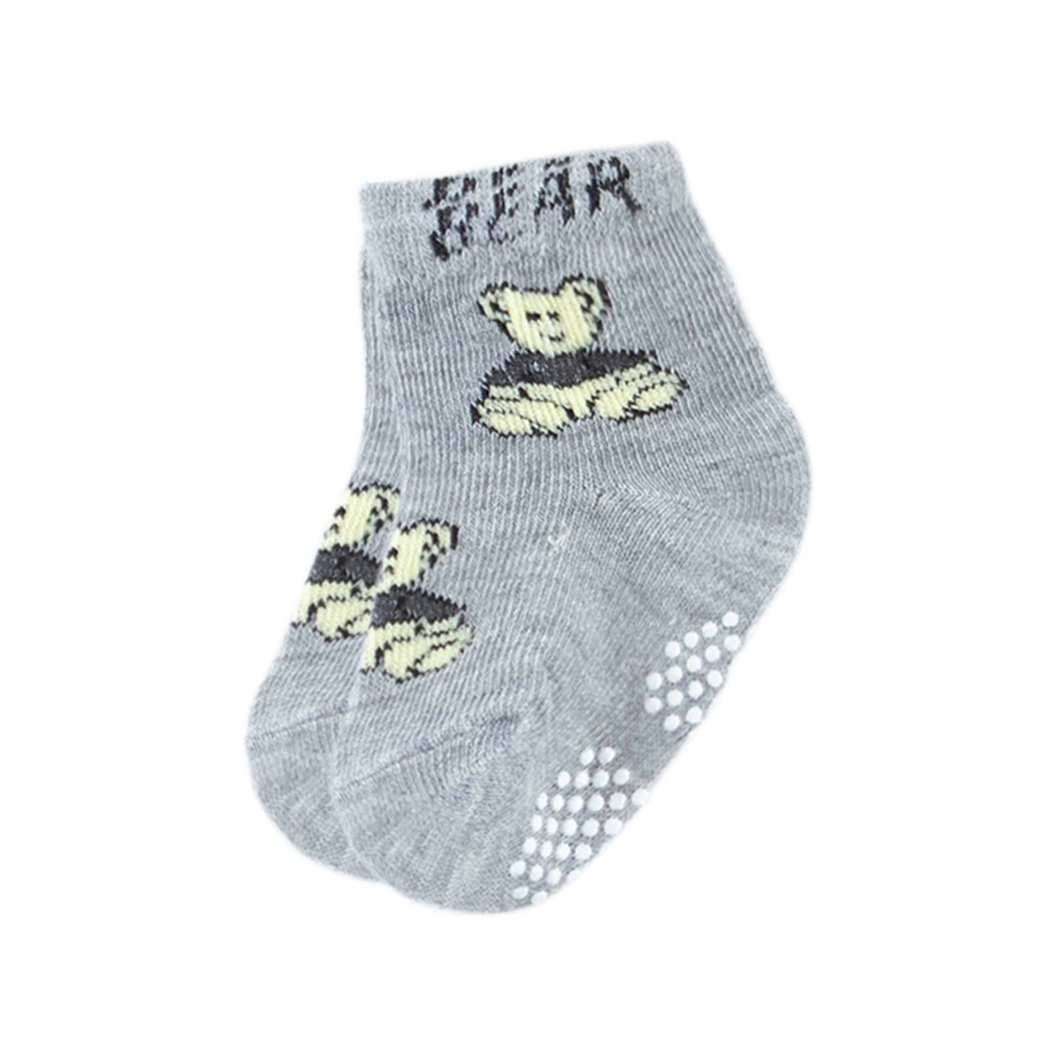 Calcetines De Algodón Antideslizante Para Bebé 12 Pares