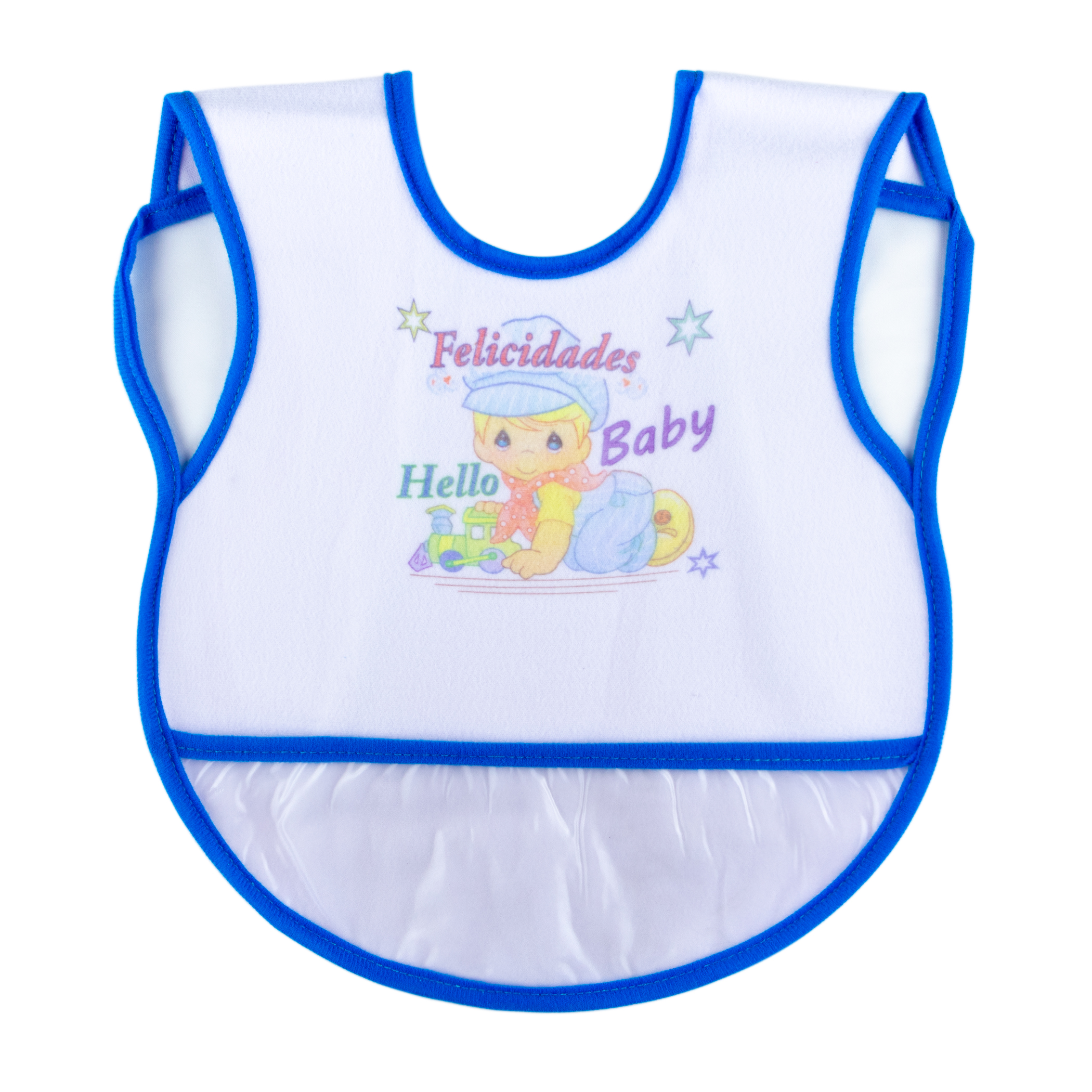 Baberos Impermeables Tipo Mandil Para Bebe Unisex 12 Piezas