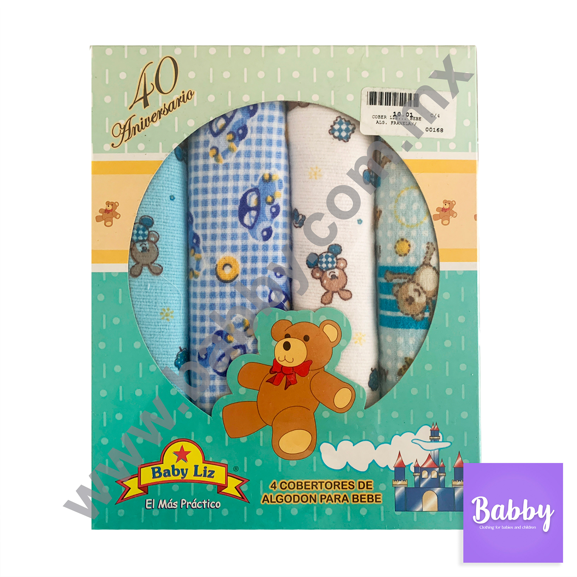 Sabanas Recién Nacido Con 4 Piezas En Algodón