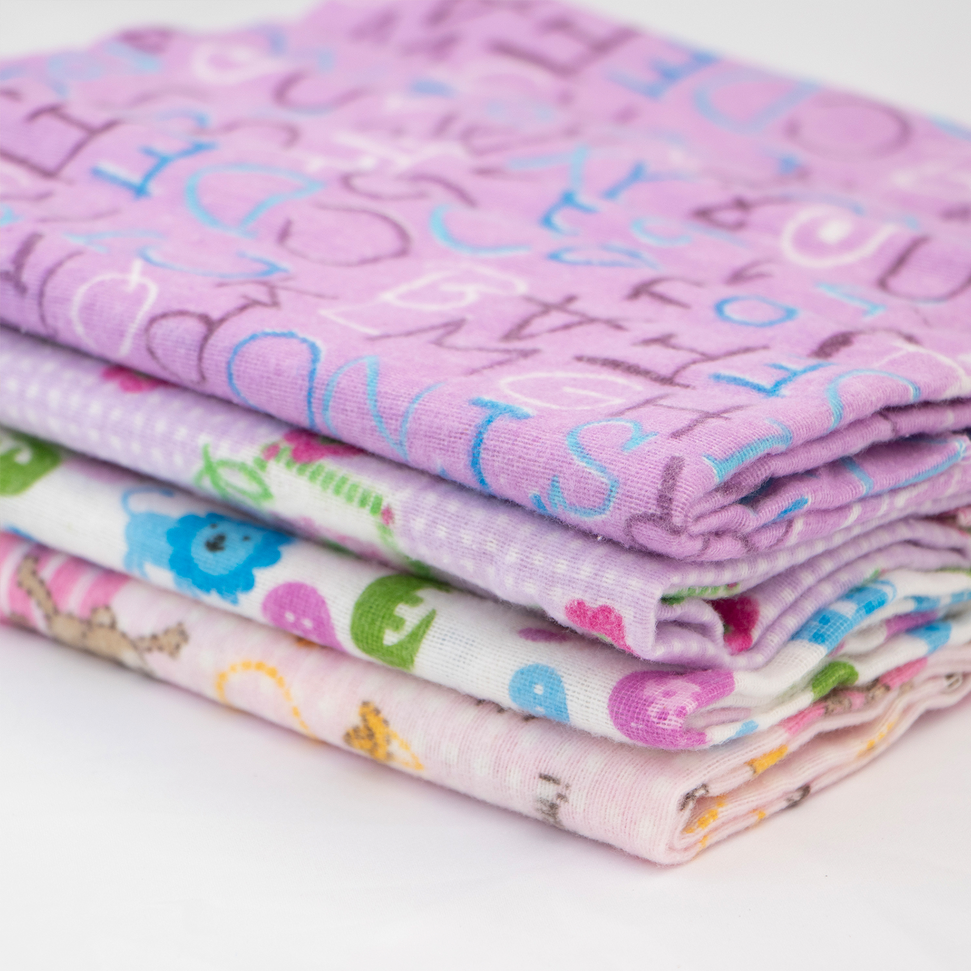 Sabanas Recién Nacido Con 4 Piezas En Algodón