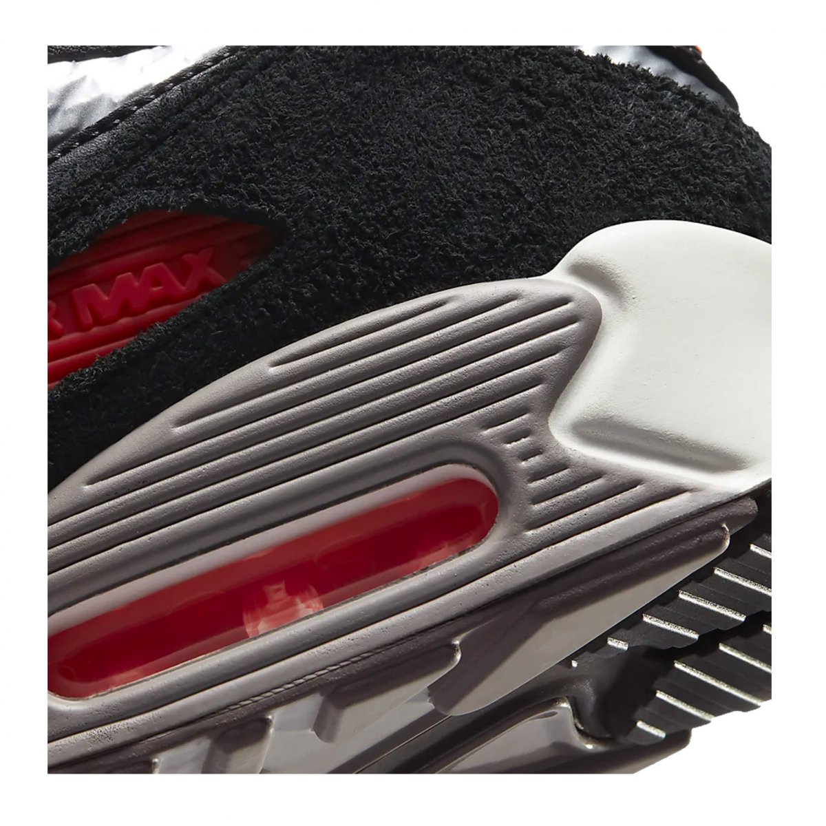 TENIS NIKE AIR MAX 90 X 3M NEGRO, BLANCO, NARANJA (CZ2975-001) JG