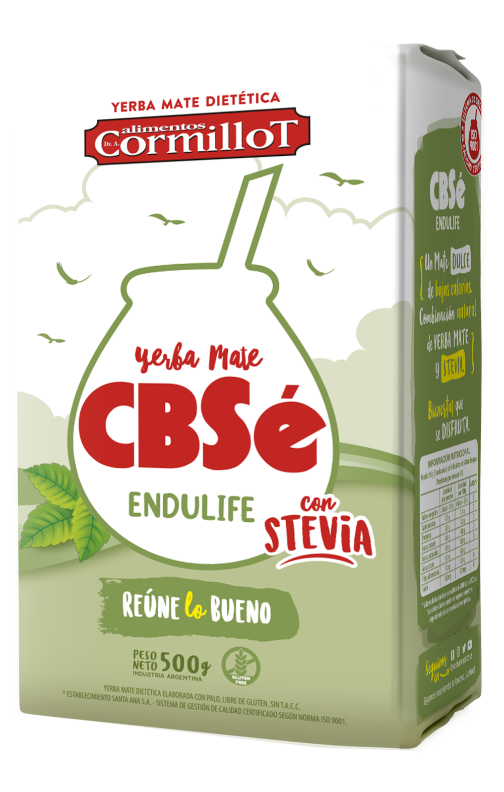 Yerba Mate Cbsé Endulife 500 g.