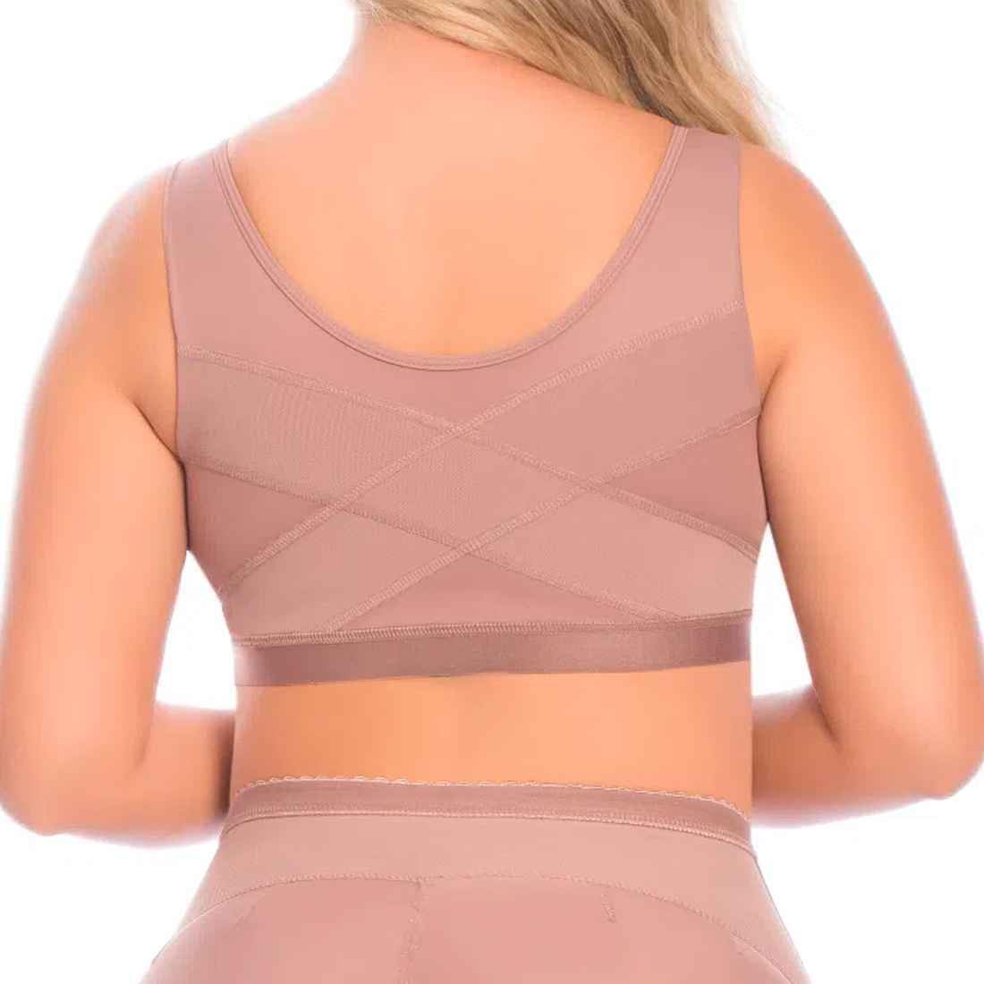 Brasier Postquirúrgico Copa Completa Con Broches, Ropa Interior Femenina, Brassier Postoperatorio Para Mujer