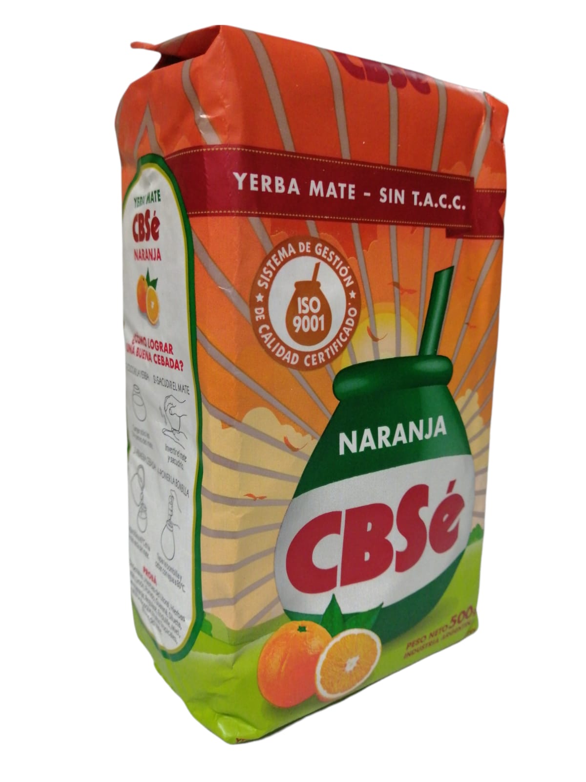 Refresco Yerba Mate Naranaja CheckMate