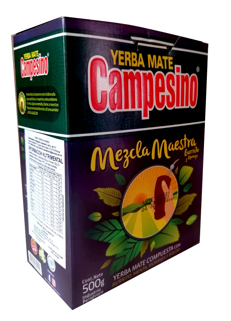 Yerba Mate Campesino Mezcla Maestra.