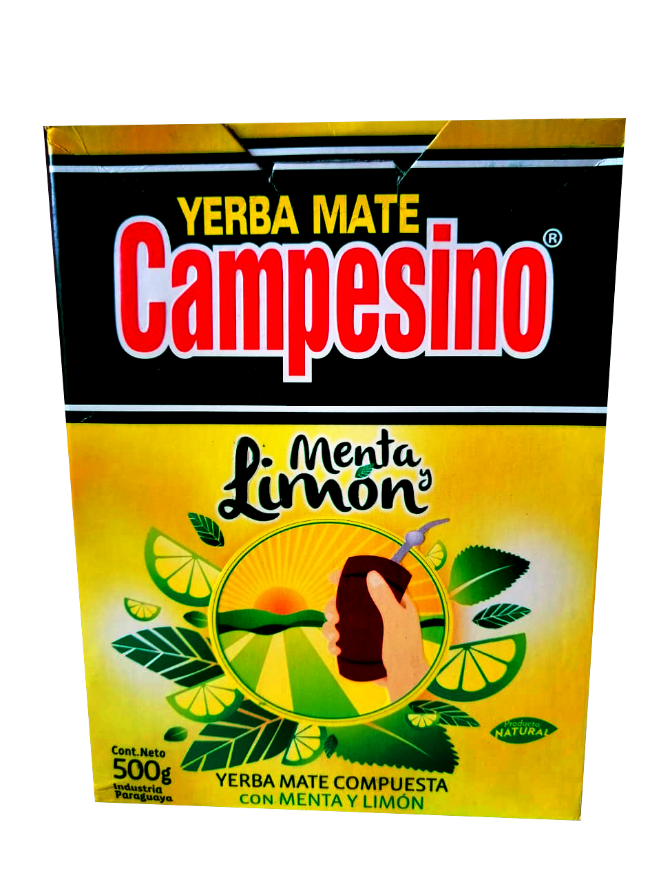 Yerba Mate Campesino Menta y Limón 500 g