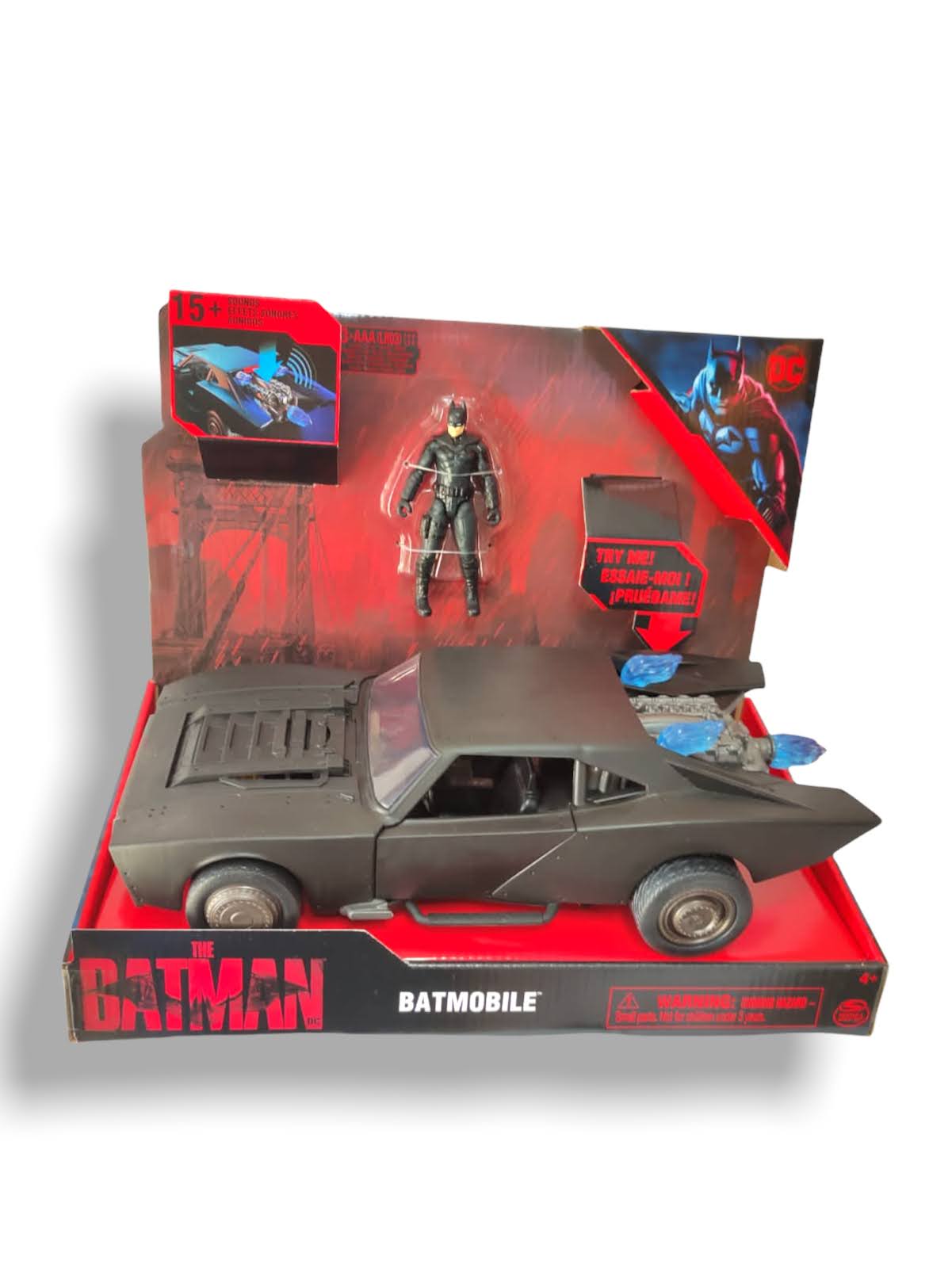 Vehículo Batimobile The Batman Spin Master