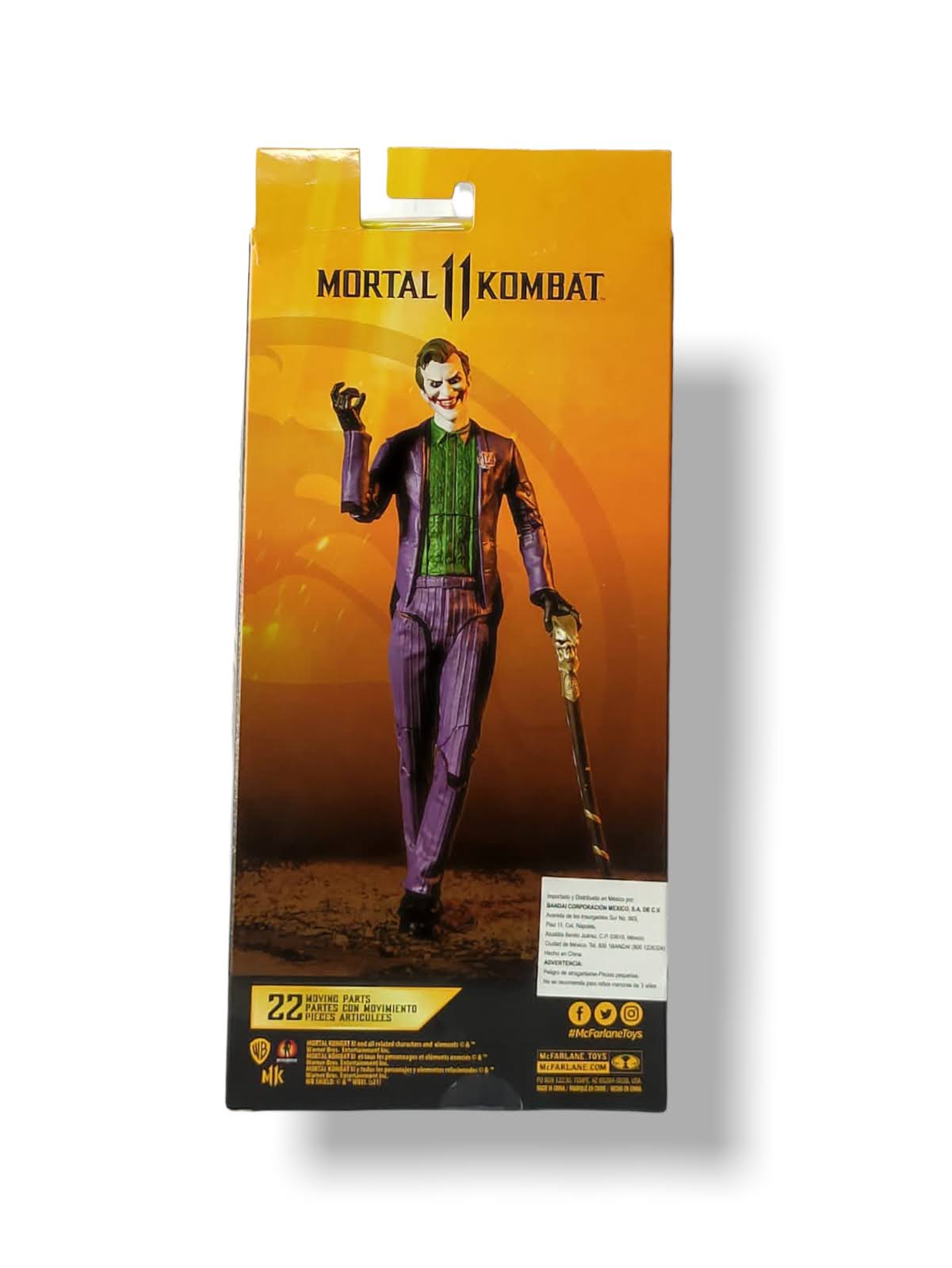 Figura De Colección The Joker Mortal Kombat Mcfarlane