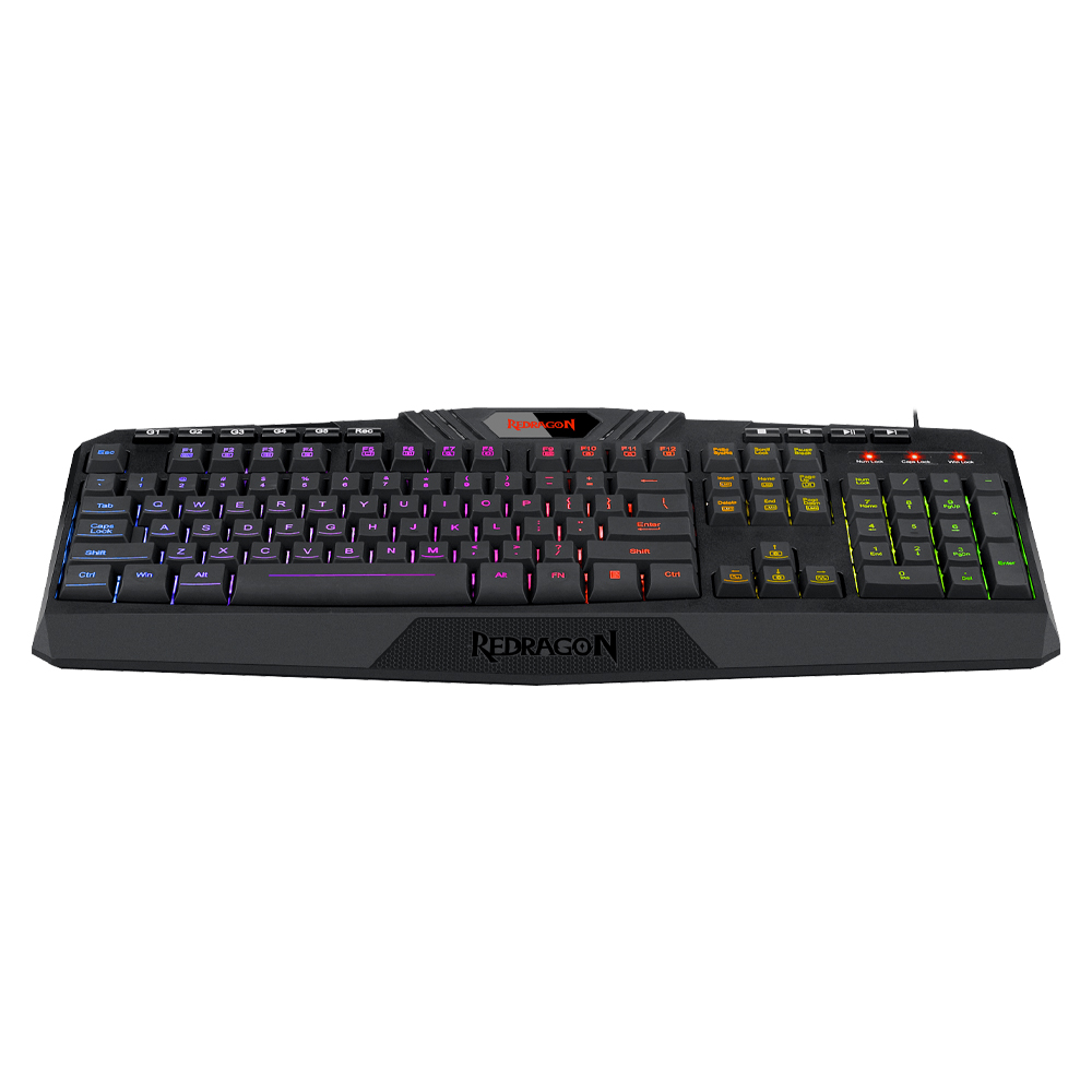 Teclado de membrana gamer Redragon HARPE PRO 