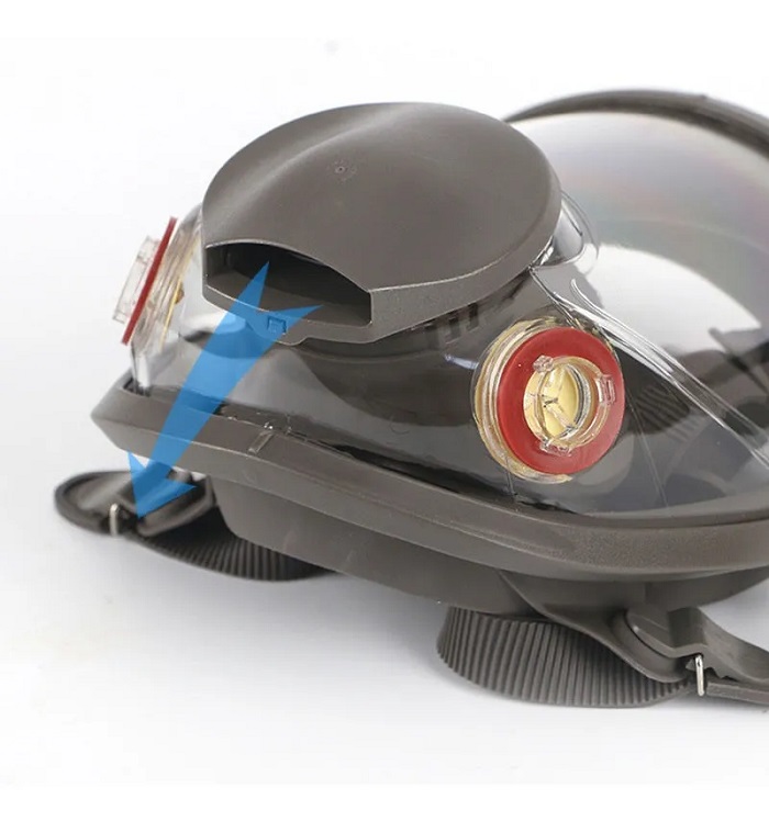 Máscara De Gas De Cara Completa Con Filtros