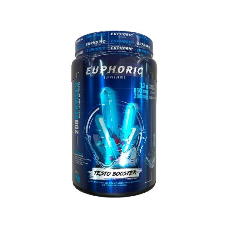 Precursor De Testosterona Euphoric Testo Booster Sabor  Ponche De Frutas 200 Serv