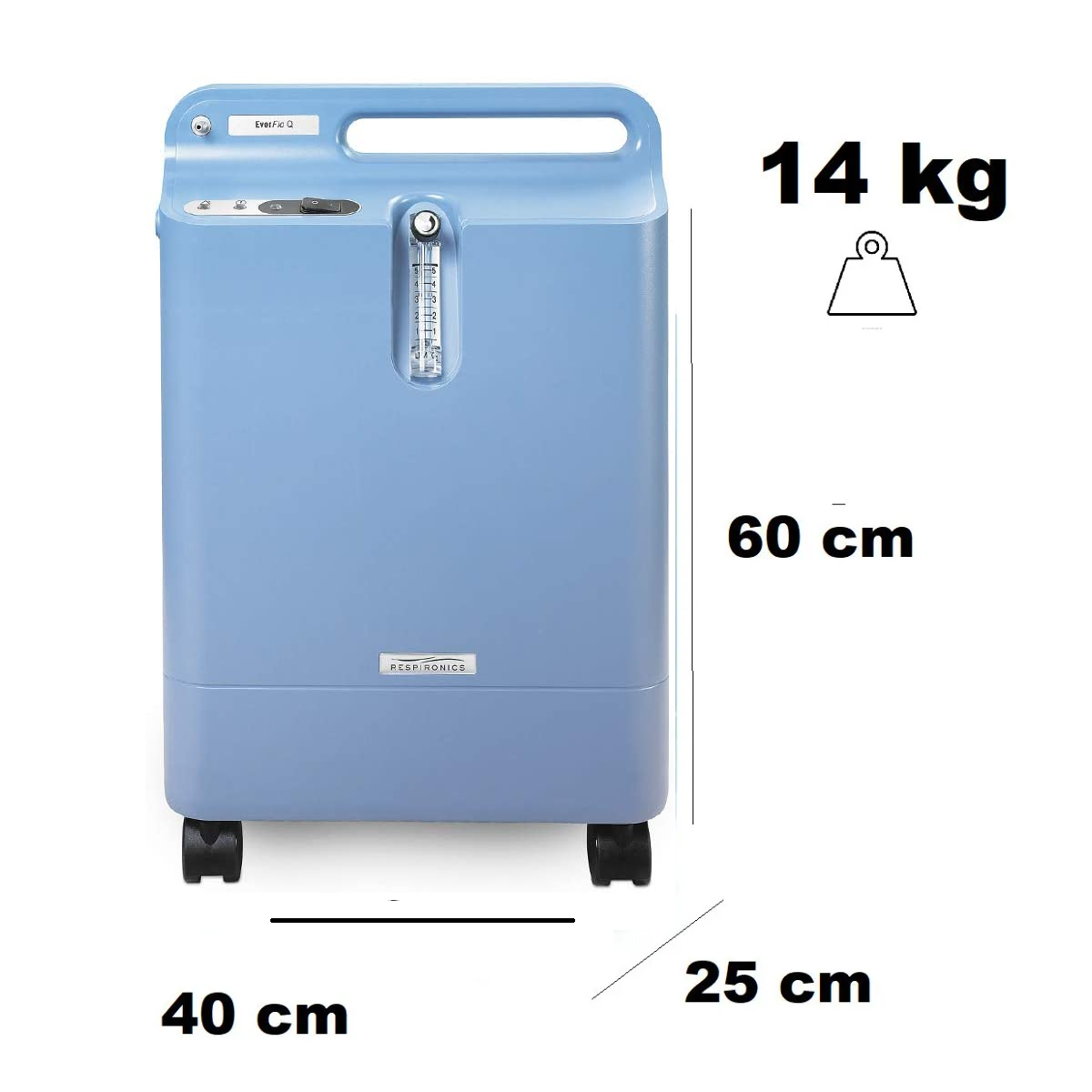 Concentrador Oxígeno 5l Everflo Philips Respironic OPI
