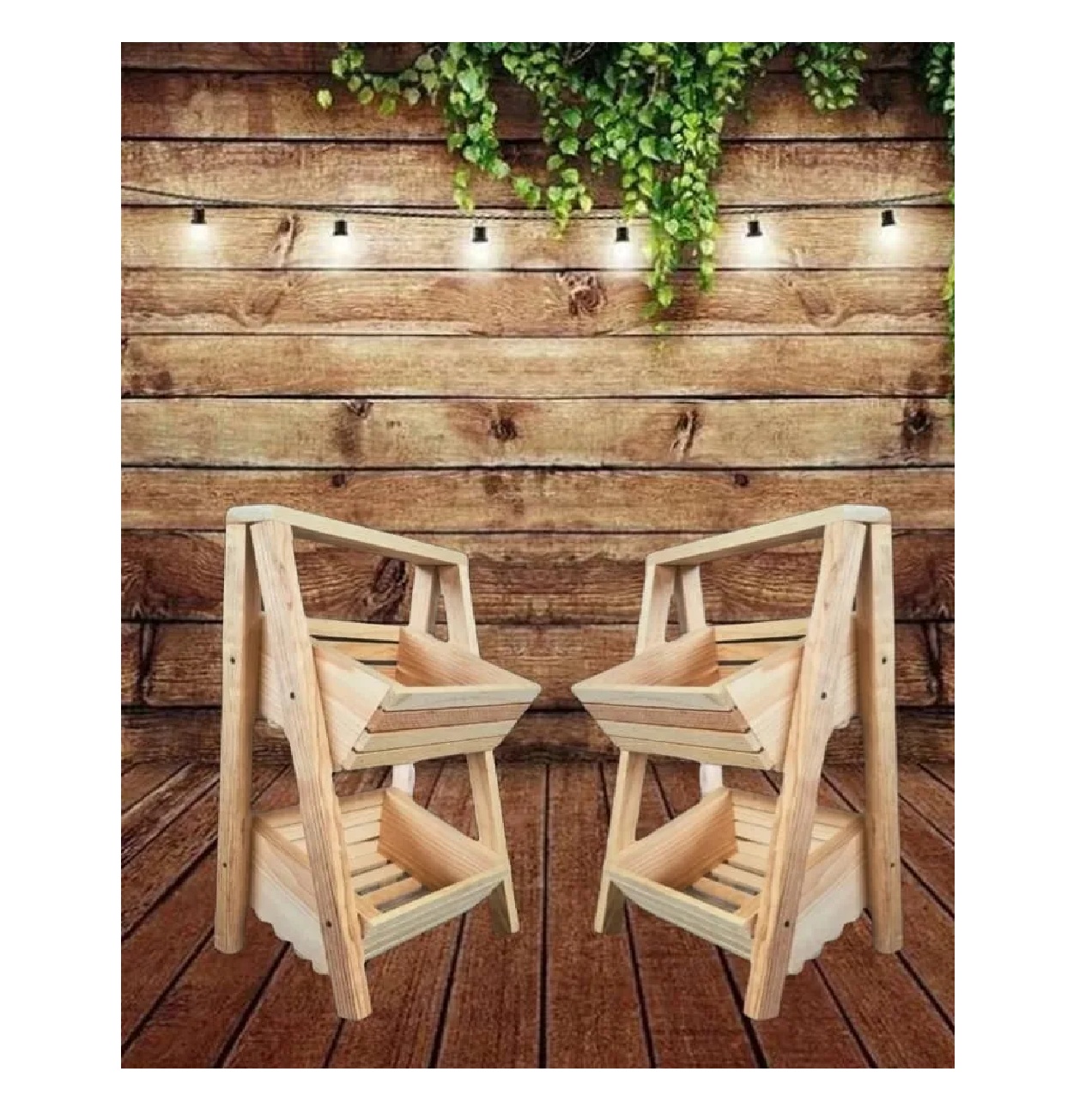 Frutero, Madera, Cocina, Canastas , Organizador, 2 Niveles.