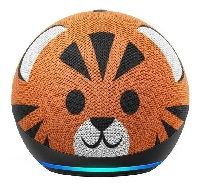 Amazon Echo Dot 4ta Gen Kids Tigre Con Alexa Niños