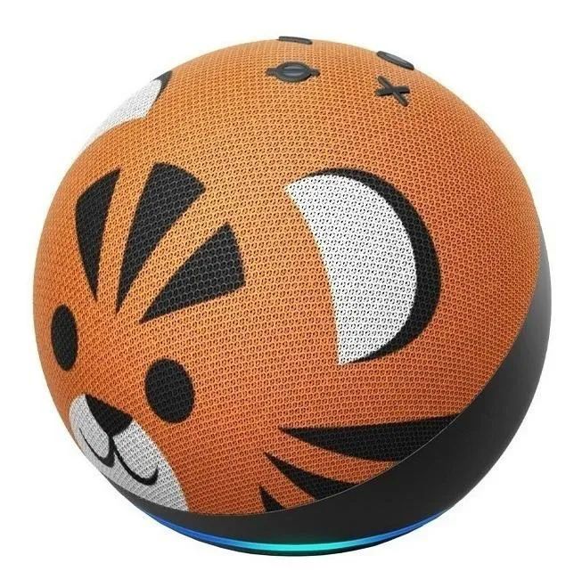 Amazon Echo Dot 4ta Gen Kids Tigre Con Alexa Niños