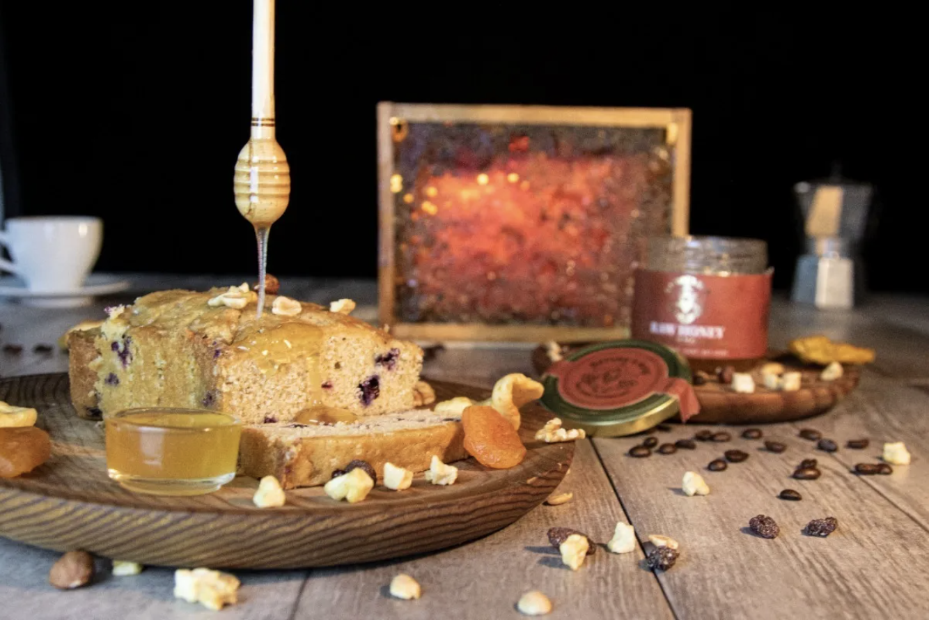 Miel De Abeja 100% Pura Y Gourmet Sabor Naranjo.